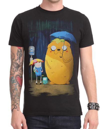 adventure time totoro shirt